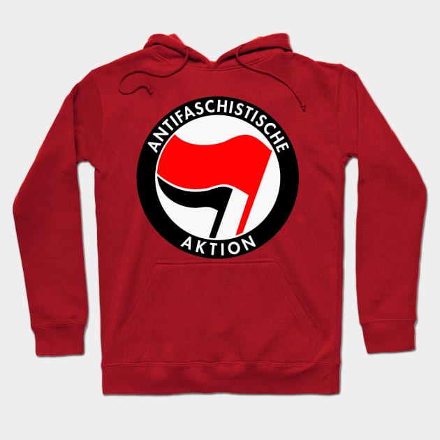 Anti-Fascistische Aktion Hoodie by truthtopower